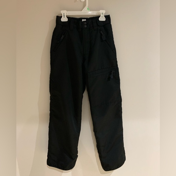 GAP Girls Black Snowpants Size 12 Slim - Picture 1 of 7